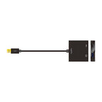 LogiLink UA0234 Adaptador gráfico USB 1920 x 1080 Pixeles Negro