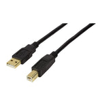LogiLink UA0265 cable USB USB 2.0 15 m USB A USB B 0,48 Gbit/s Negro