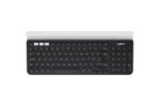 Logitech K780 teclado Universal RF Wireless + Bluetooth QWERTZ Suizo Blanco