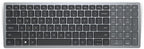 DELL KB740 teclado Oficina RF Wireless + Bluetooth Gris, Negro