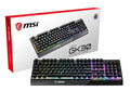 MSI Vigor GK30 teclado Juego USB QWERTZ Alemán Negro