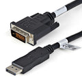 StarTech.com DP2DVIMM6X10 adaptador de cable de vídeo 1,82 m DVI-D Negro