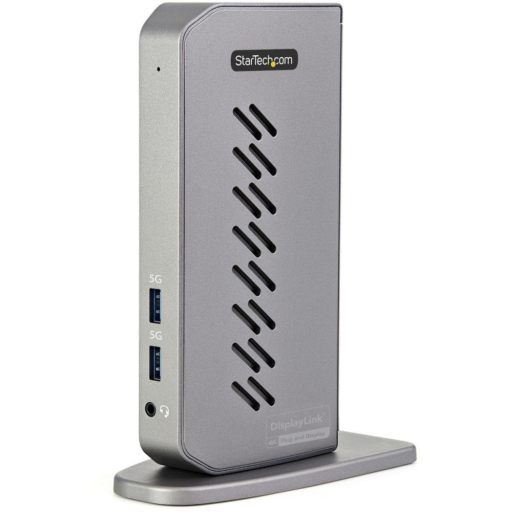 StarTech.com DK30A2DHUUE base para portátil y replicador de puertos Alámbrico USB 3.2 Gen 1 (3.1 Gen 1) Type-B Negro, Gris