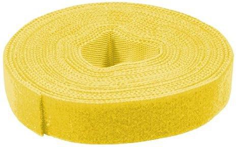 LogiLink KAB0051 abrazadera para cable Amarillo 1 pieza(s)