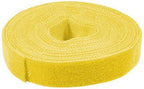 LogiLink KAB0051 abrazadera para cable Amarillo 1 pieza(s)