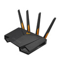 ASUS TUF Gaming AX3000 V2 router inalámbrico Gigabit Ethernet Doble banda (2,4 GHz / 5 GHz) Negro, Naranja