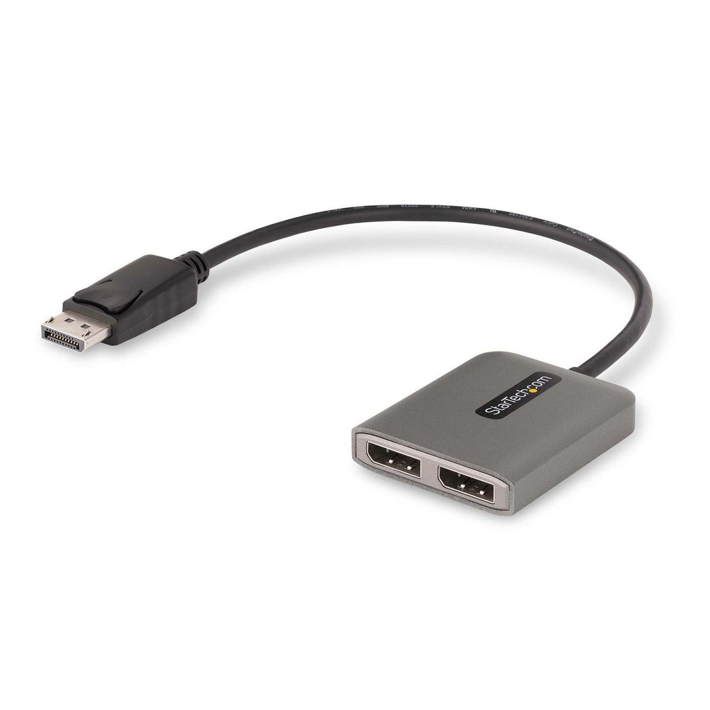 StarTech.com MST14DP122DP adaptador de cable de vídeo 0,3 m 2 x DVI Gris