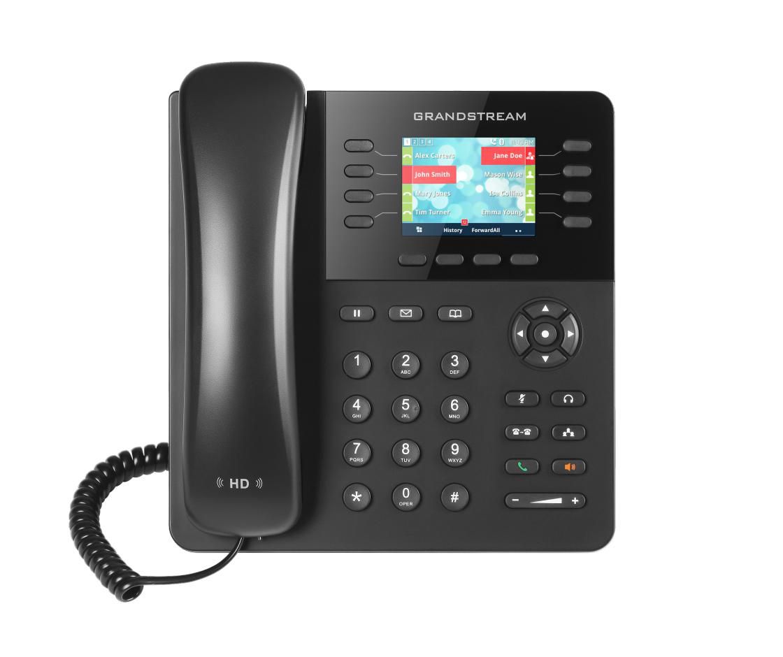 Grandstream Ip Phone Black 8 Lines Tft GXP2135