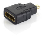 Equip 118915 cambiador de género para cable microHDMI HDMI Negro