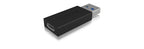 ICY BOX IB-CB015 USB Type-C 3.1 (Gen 2) USB Type-A 3.1 (Gen 2) Negro
