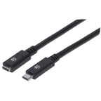 Manhattan 355230 cable USB USB 3.2 Gen 2 (3.1 Gen 2) 0,5 m USB C 10 Gbit/s