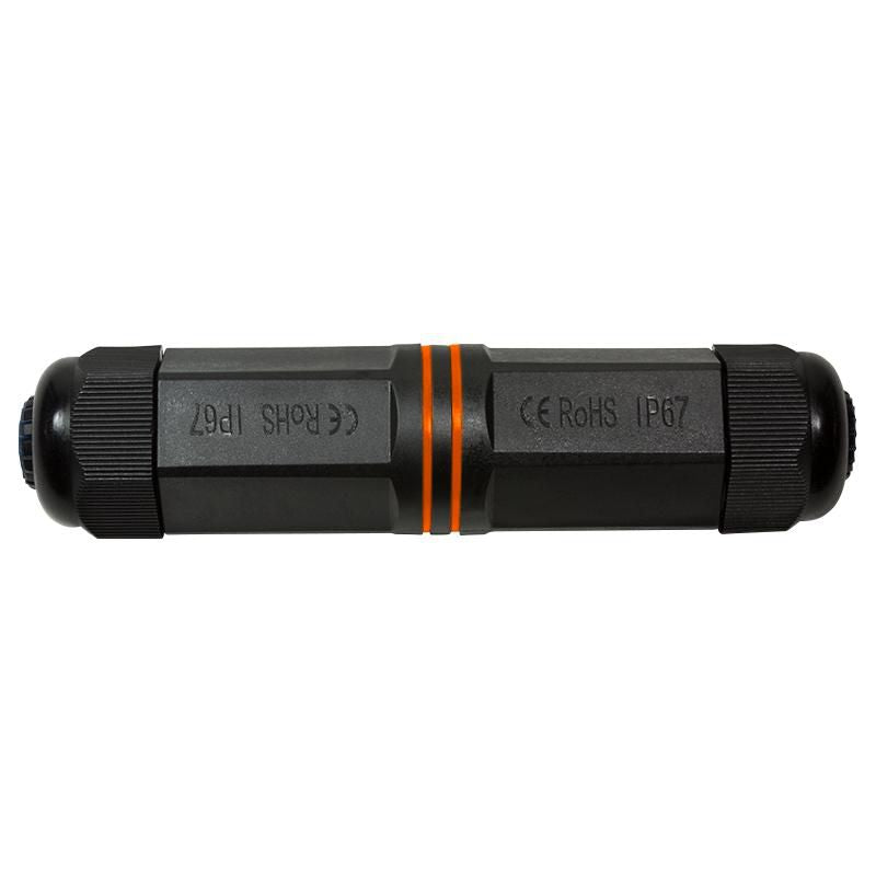 LogiLink NP0081 conector 2x RJ45 Negro