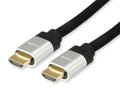 Equip 119382 cable HDMI 3 m HDMI tipo A (Estándar) Negro, Plata