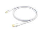 Equip 128356 cable USB USB 3.2 Gen 2 (3.1 Gen 2) 1 m USB C 10 Gbit/s Plata, Blanco