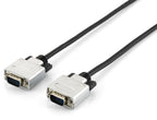 Equip 118865 cable VGA 15 m VGA (D-Sub) Negro, Plata