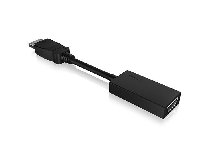 ICY BOX IB-AC508a DisplayPort HDMI Negro