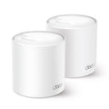 TP-Link Deco X50 (2-pack) Doble banda (2,4 GHz / 5 GHz) Wi-Fi 6 (802.11ax) Blanco 3 Interno
