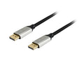 Equip 119263 cable DisplayPort 3 m Aluminio, Negro