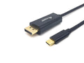 Equip 133428 adaptador de cable de vídeo 3 m USB Tipo C Gris