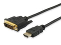 Equip 119323 adaptador de cable de vídeo 3 m Negro