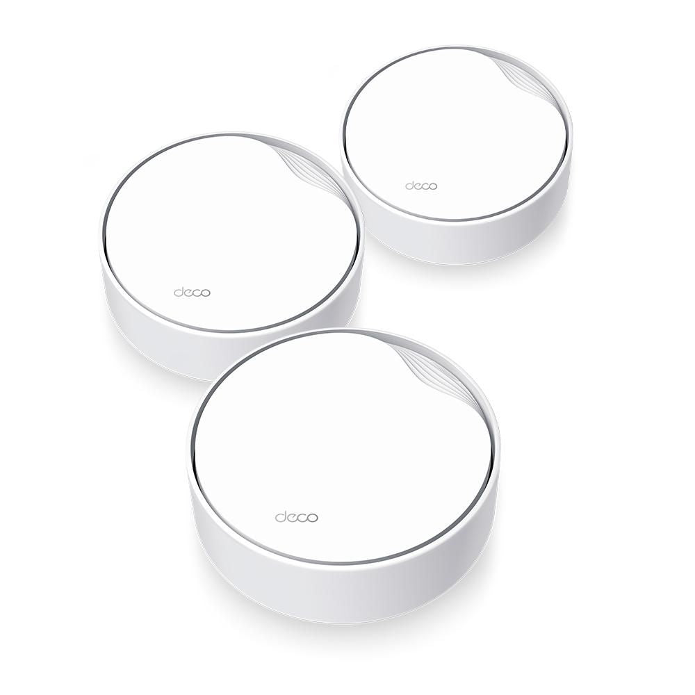 TP-Link DECO X50-PoE(3-PACK) Doble banda (2,4 GHz / 5 GHz) Wi-Fi 6 (802.11ax) Blanco 2 Interno