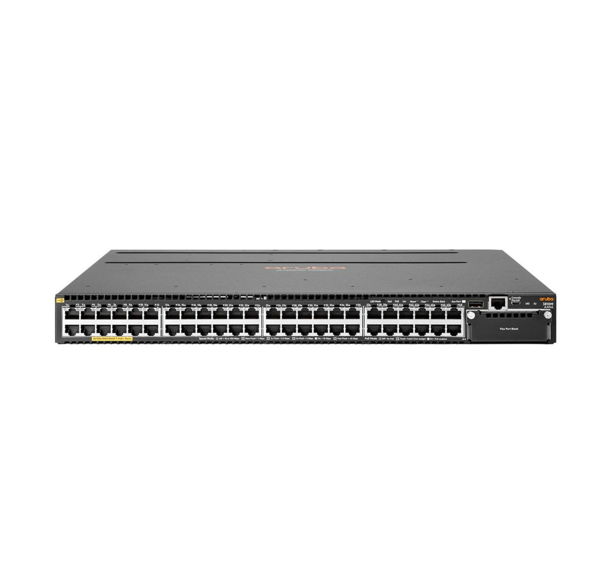 Hewlett Packard Enterprise Aruba 3810M 48G PoE+1-slot JL074A