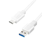 LogiLink CU0177 cable USB USB 3.2 Gen 2 (3.1 Gen 2) 3 m USB A USB C 5 Gbit/s Blanco
