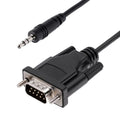 StarTech.com 9M351M-RS232-CABLE cambiador de género para cable DB-9 3.5mm Negro