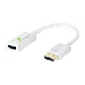 Techly IADAP DP-HDMIFP adaptador de cable de vídeo 0,2 m DisplayPort HDMI Blanco