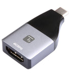 Techly IADAP USBC-HDMI4K Adaptador gráfico USB 4096 x 2160 Pixeles Negro, Plata