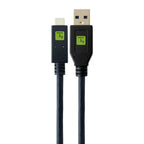 Techly ICOC MUSB31-CMAM05T cable USB USB 3.2 Gen 1 (3.1 Gen 1) 0,5 m USB A USB C 5 Gbit/s Negro