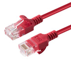 Microconnect V-UTP6A075R-SLIM cable de red Rojo 7,5 m Cat6a U/UTP (UTP)