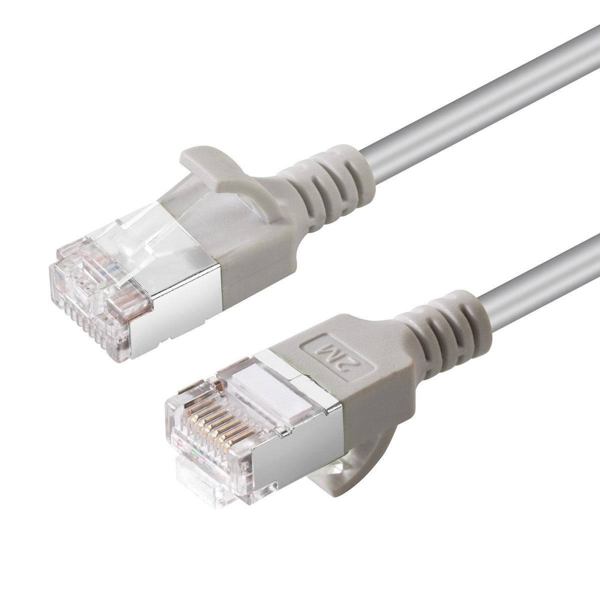 Microconnect V-FTP6A0025-SLIM cable de red Gris 0,25 m Cat6a U/FTP (STP)