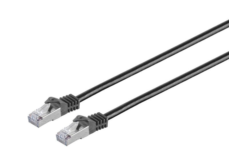 Microconnect SFTP715S cable de red Negro 15 m Cat7 S/FTP (S-STP) Alrededor