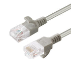 Microconnect V-UTP6A0025-SLIM cable de red Gris 0,25 m Cat6a U/UTP (UTP)