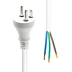 Microconnect MC-PE010DKW-OE cable de transmisión Blanco 10 m Enchufe tipo K