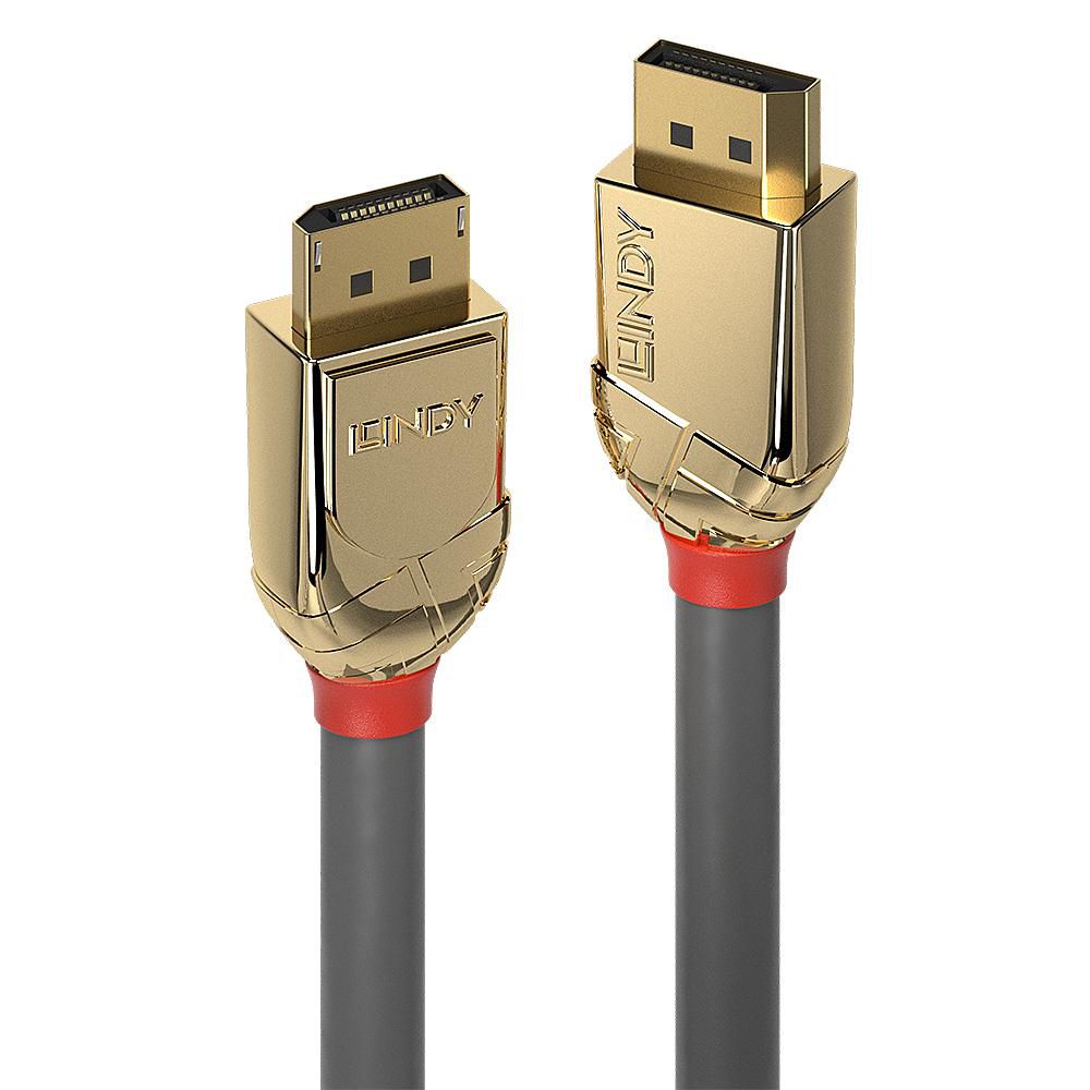 Lindy 36293 cable DisplayPort 3 m Oro