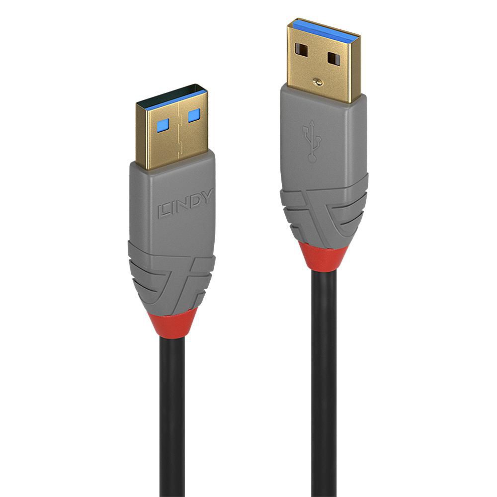 Lindy 36752 cable USB USB 3.2 Gen 1 (3.1 Gen 1) 2 m USB A 5 Gbit/s Negro