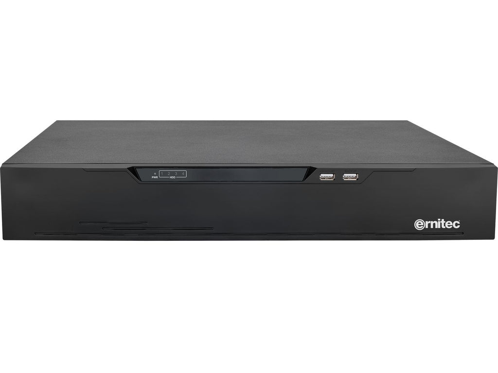 Ernitec 0070-10405 Grabadore de vídeo en red (NVR) 1.5U Negro