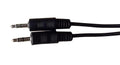 Microconnect AUDLL5 cable de audio 5 m 3,5mm Negro