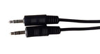 Microconnect AUDLL5 cable de audio 5 m 3,5mm Negro