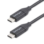 StarTech.com USB2CC3M cable USB 0,48 Gbit/s 60 W Negro