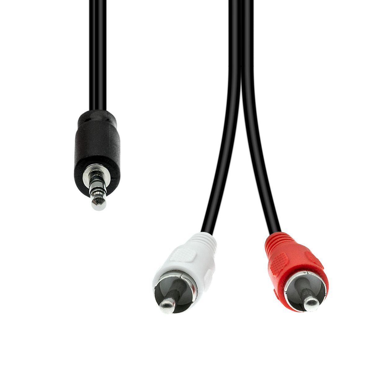 ProXtend 3-Pin to 2 x RCA Cable M-M M32XRCA-015