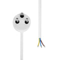 Microconnect MC-PE005EDBW-OE cable de transmisión Blanco 5 m Enchufe tipo K
