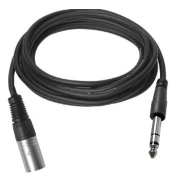 Vivolink PROAUDXLRJACKS2 cable de audio 2 m XLR 6,35mm Negro