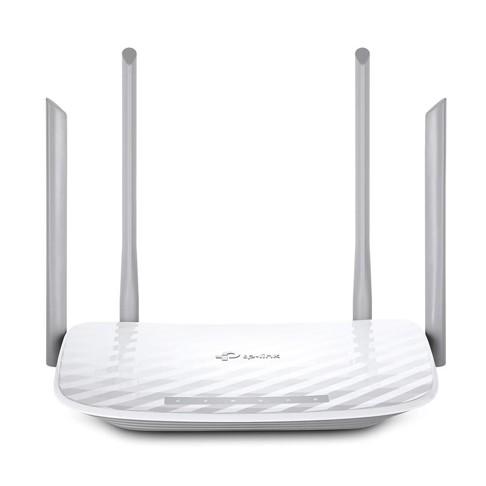 TP-Link Archer C50 router inalámbrico Ethernet rápido Doble banda (2,4 GHz / 5 GHz) Negro