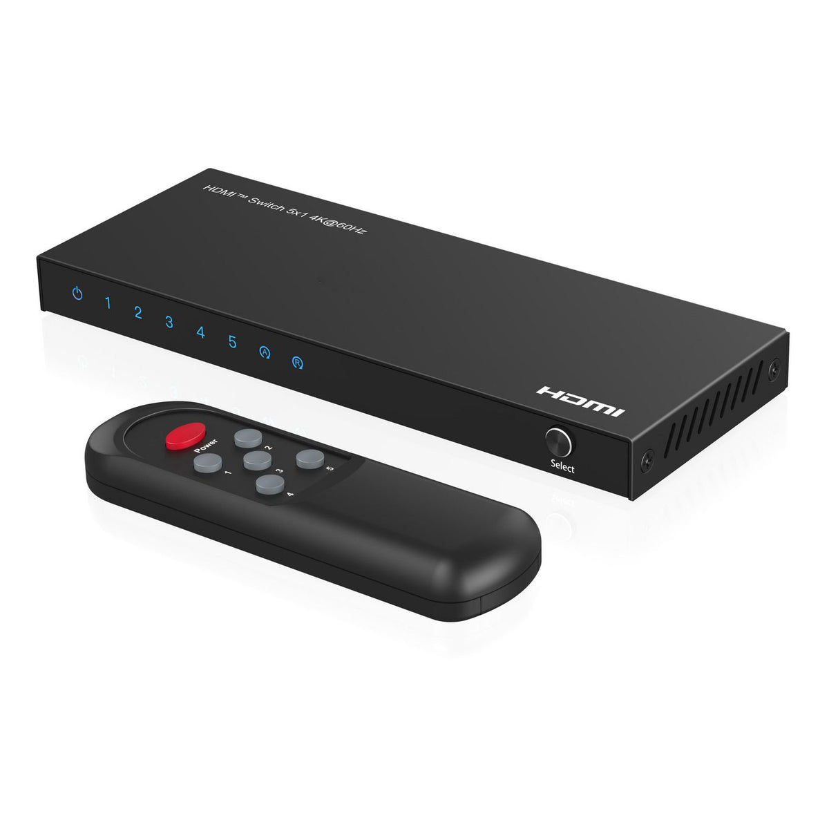 Microconnect MC-HDMISWITCH0501-4K interruptor de video