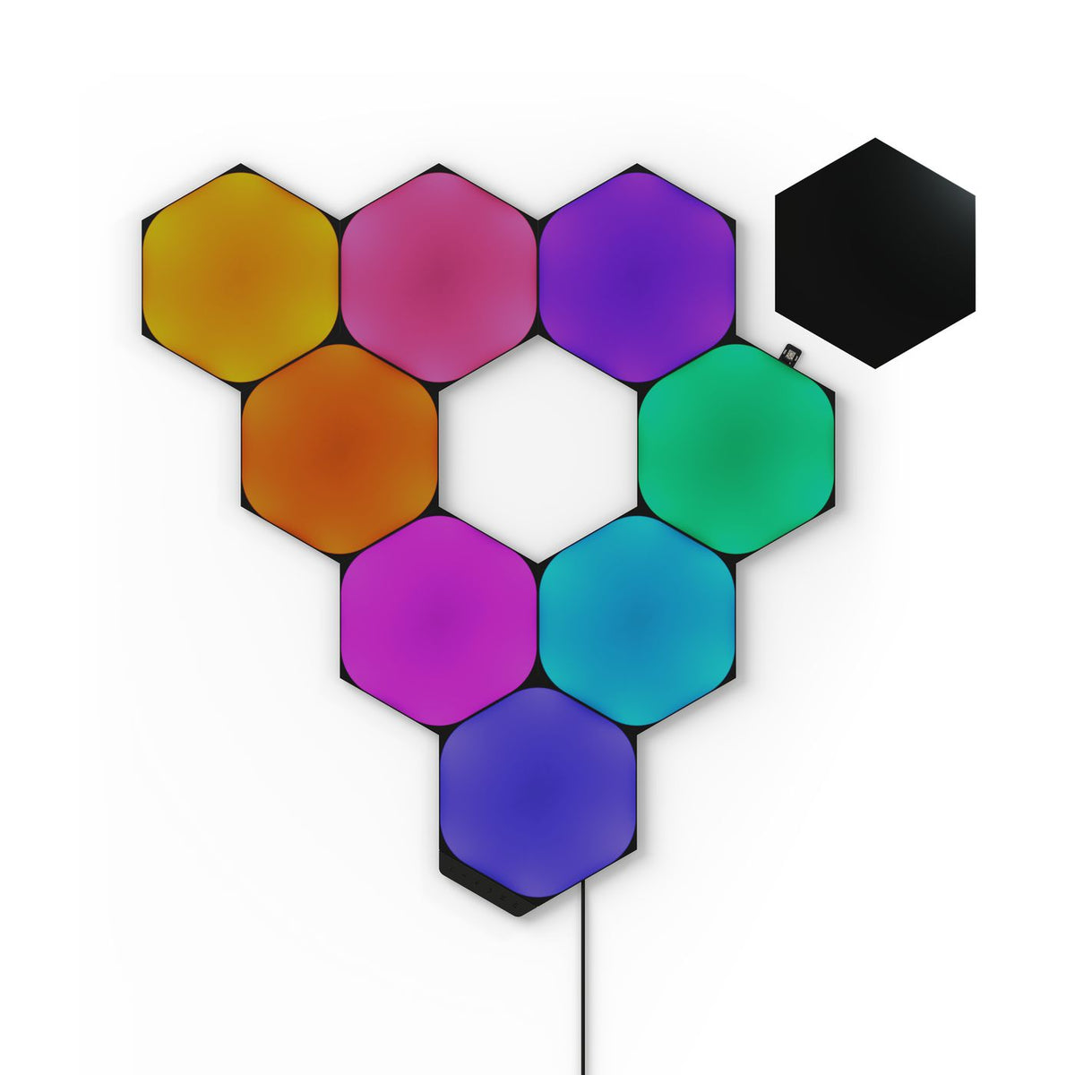 Nanoleaf Hexagons Ultra Black Edition NL42-0102HX-9PK