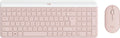 Logitech MK470 teclado Ratón incluido Oficina RF inalámbrico QWERTZ Alemán Rosa