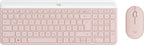 Logitech MK470 teclado Ratón incluido Oficina RF inalámbrico QWERTZ Alemán Rosa